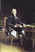 Francois Pascal Simon Gerard Portrait of French stateman Charles Maurice Talleyrand oil painting on canvas